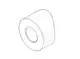 DORNBRACHT-Anschluss-Distanzstueck-ERSATZTEILE-091840059-D-33-x-23-mm-Chrom-091840059-00 gallery number 1